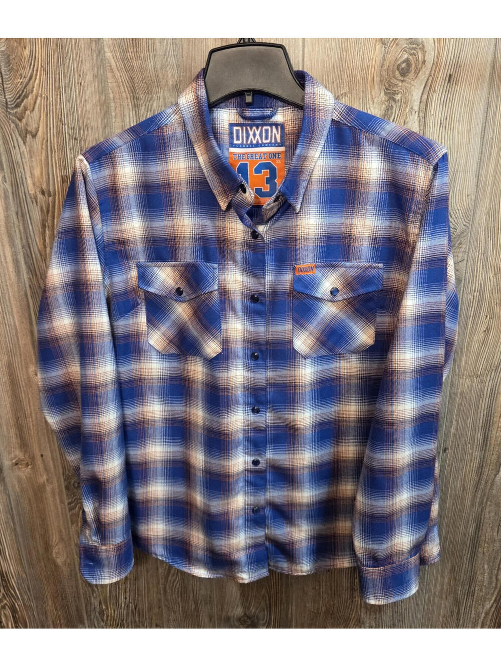Dixxon Flannel Co. Size XL Shirt "The Great One #13" NHL Edmonton Oilers Gretzky